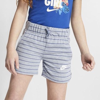 Pantaloni Scurti Nike Sportswear Fete Gri Albastri Gri Albi | QBWF-06873